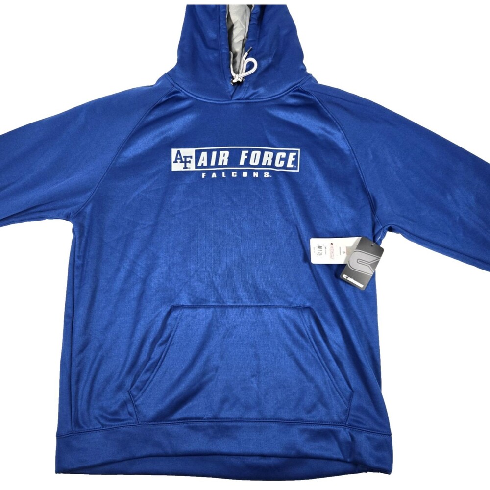Air Force Falcons USAF Colosseum Blue Pullover Jacket NCAA Men's 2XL New